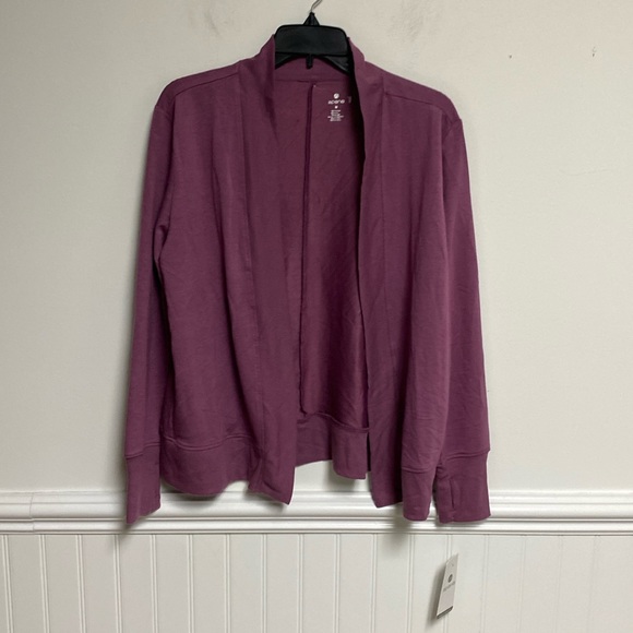 Apana Women’s Cardigan Open Front Color Tulipwood Size M - Picture 1 of 4